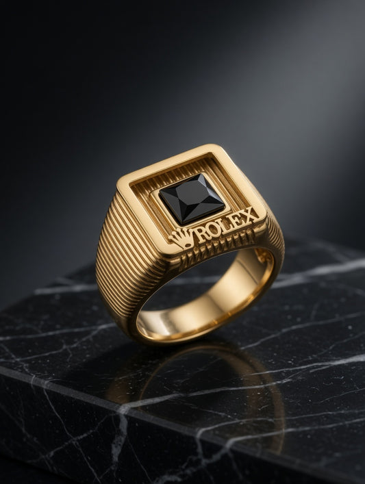 Golden Men Ring