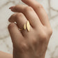 Gold Leafs Ring