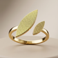 Gold Leafs Ring
