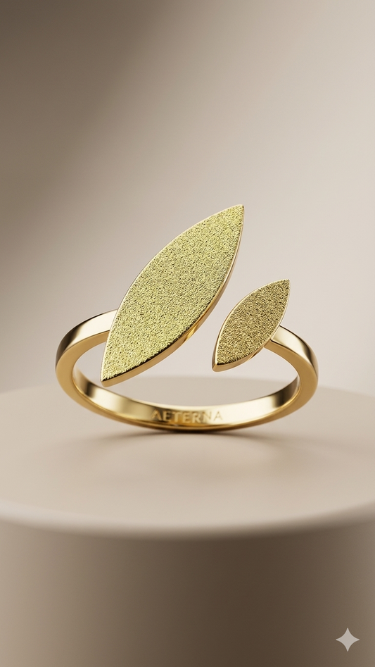 Gold Leafs Ring