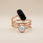 Black Stone Ring
