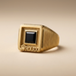 Golden Men Ring