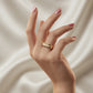 Three Layered Gold Ring