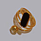 Black Stone Ring