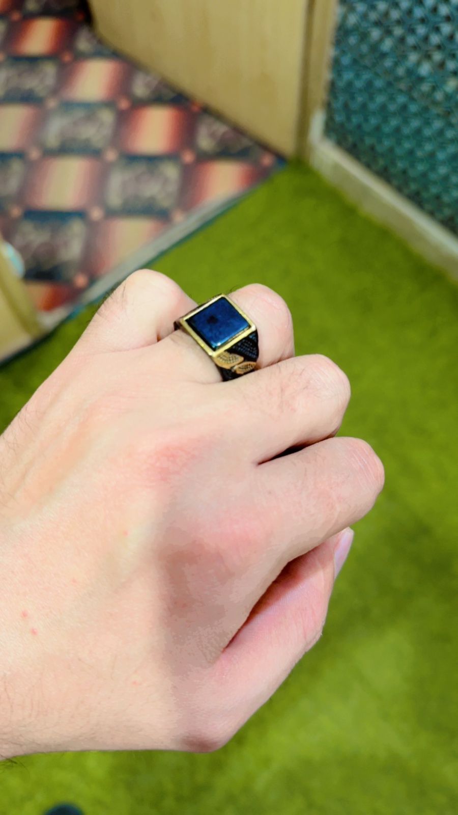 Black & Gold Ring