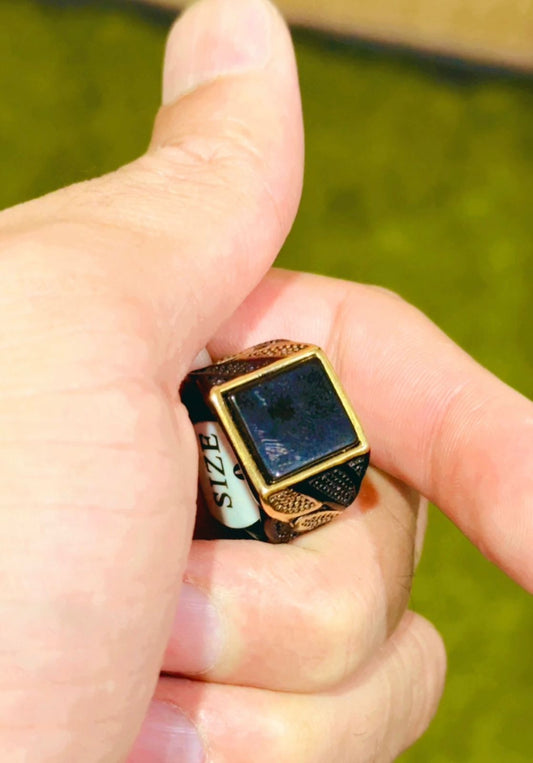 Black & Gold Ring