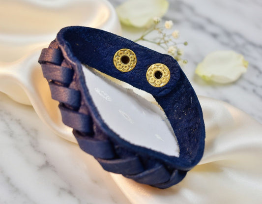 Black Leather Bracelet