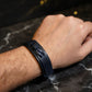 Black Leather Bracelet