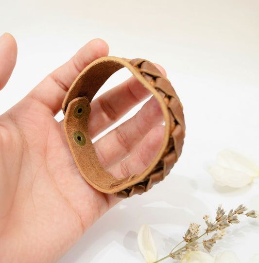 Brown Leather Bracelet
