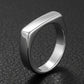Minimal Golden Italian Ring For Men/Women
