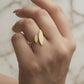 Gold Leafs Ring