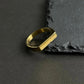 Minimal Golden Italian Ring For Men/Women